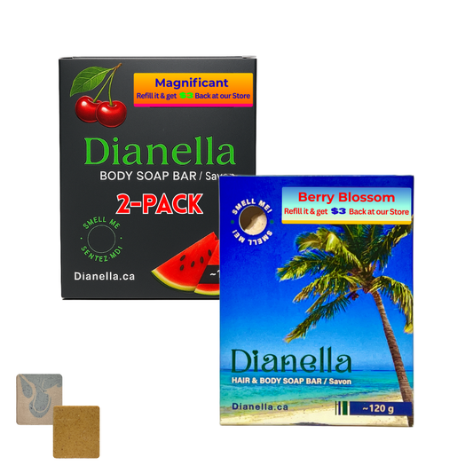 Multipack Natural Soap Bars