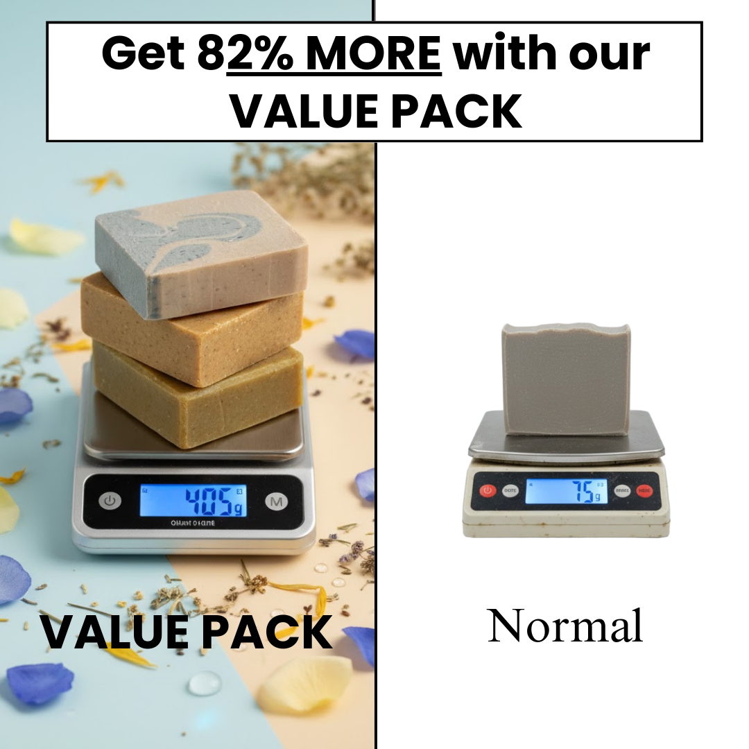 Multipack Natural Soap Bars