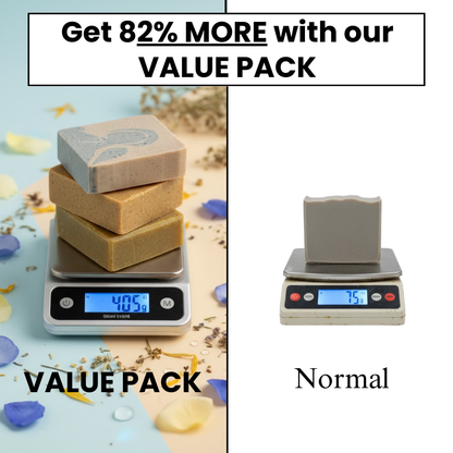 Multipack Natural Soap Bars