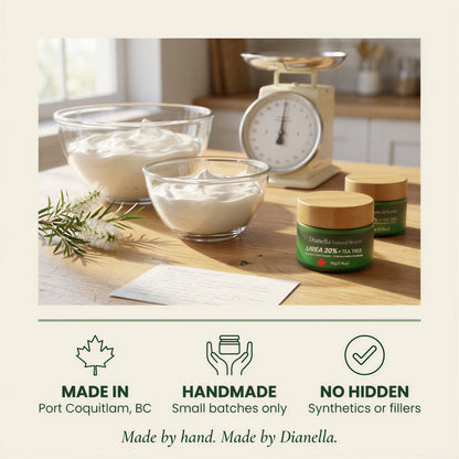 Urea 20% + Tea Tree ‎ ‎ ‎‎‎ ‎‎‎ ‎ ‎Hand & Foot Cream