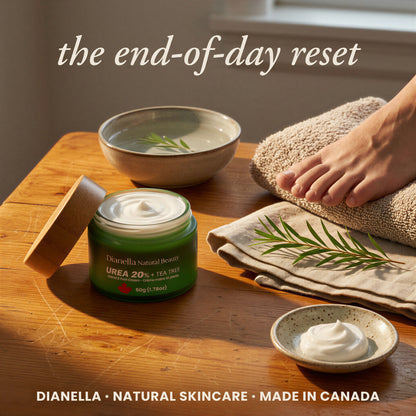 Urea 20% + Tea Tree ‎ ‎ ‎‎‎ ‎‎‎ ‎ ‎Hand & Foot Cream