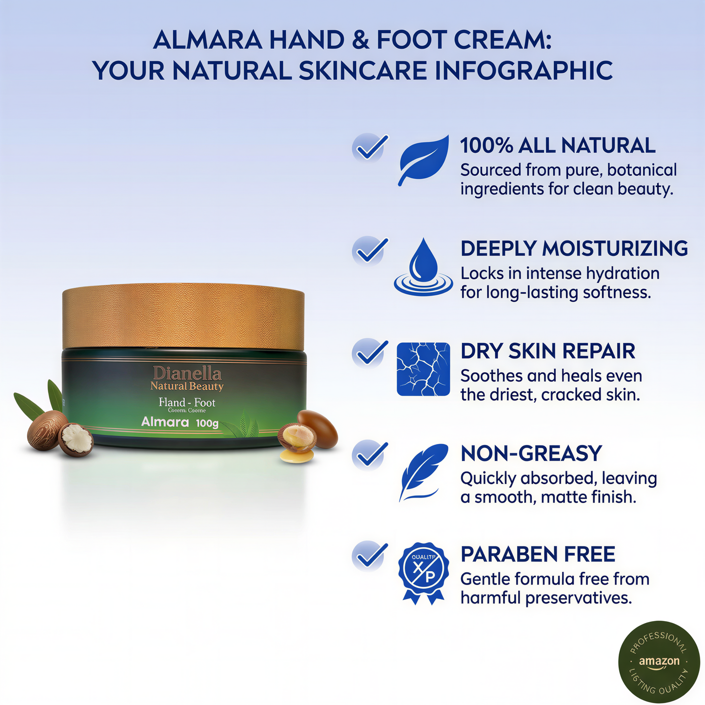 Almara Hand/Foot/Nail Cream