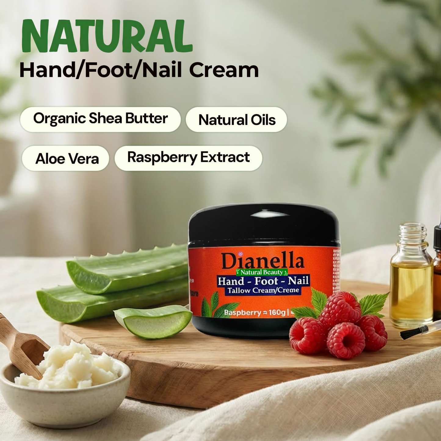 Raspberry Hand/Foot/Nail Cream