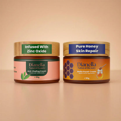 Anti-Chafing Cream for Thighs & Chub Rub — All-Day Plant-Based Protection, 50g