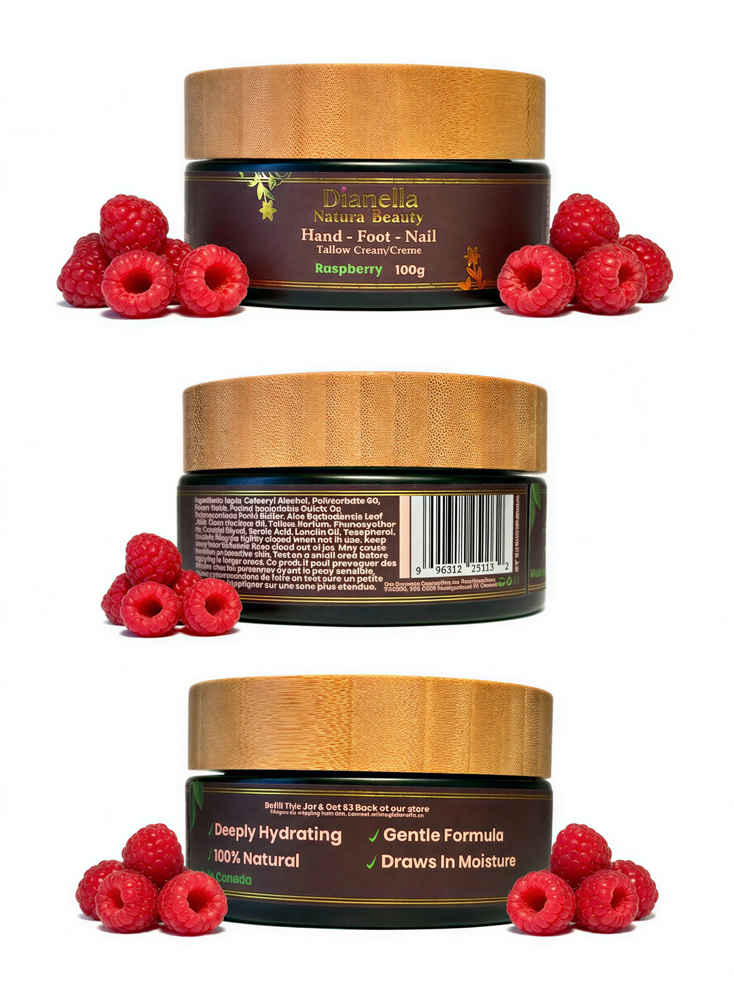 Raspberry Hand/Foot/Nail Cream