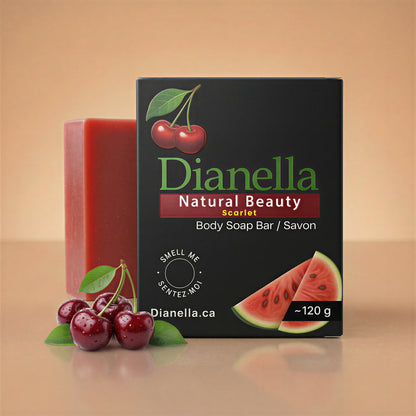 2-PACK Scarlet/Cherry Soap Bar