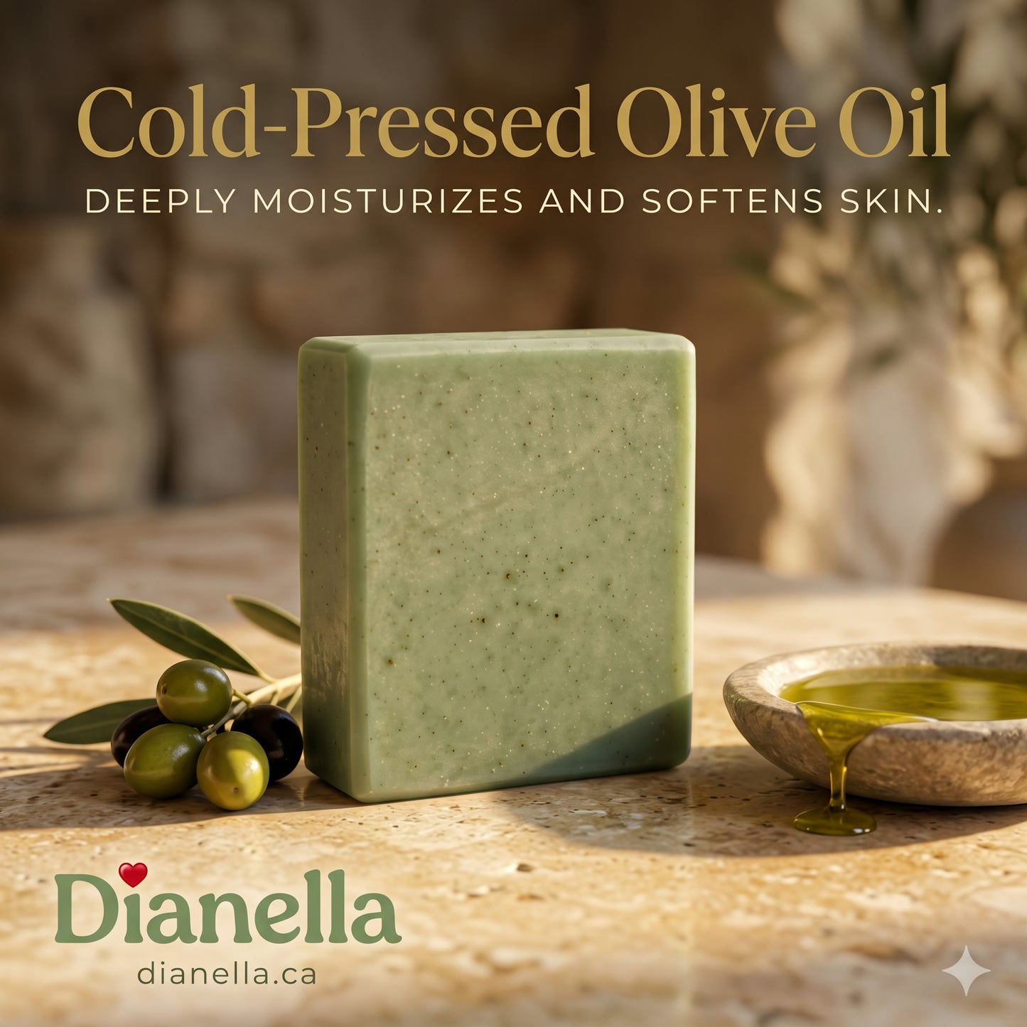Aleppo Soap Bar — Olive & Laurel Oil for Face, Body & Hair