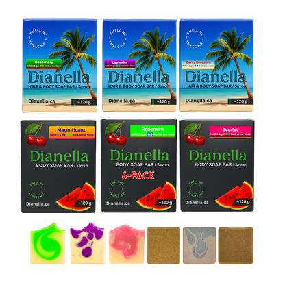 Multipack Natural Soap Bars