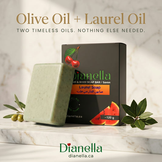 Aleppo Soap Bar — Olive & Laurel Oil for Face, Body & Hair
